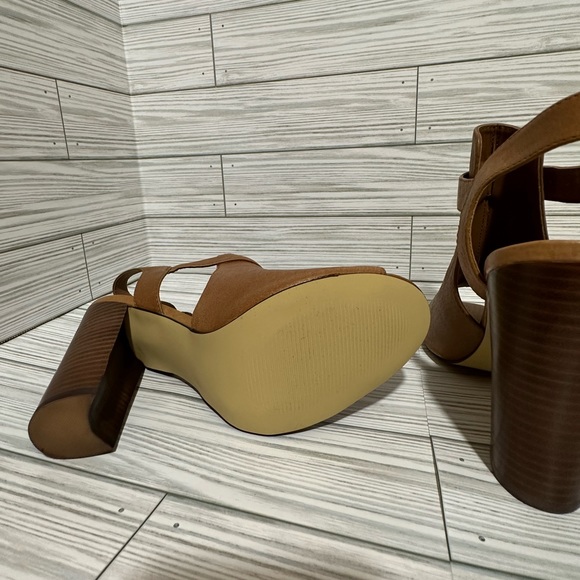 Steve Madden Kyli Brown Ankle Boots 8.5 M - Picture 4 of 5